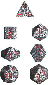 Speckled "Granite" Dice Set of 7